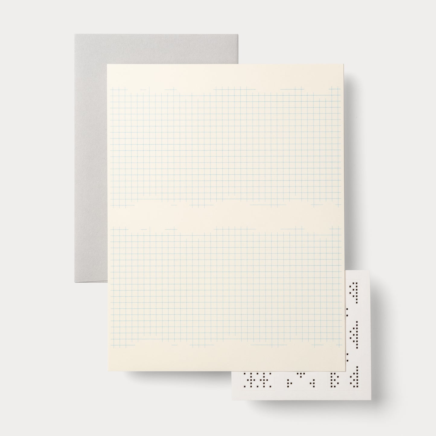 Grid #1: Blue M