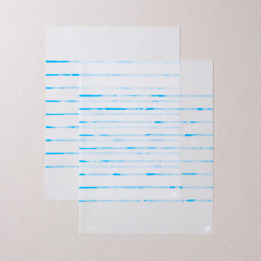 Nail Polish Letter Paper (6 sheets)