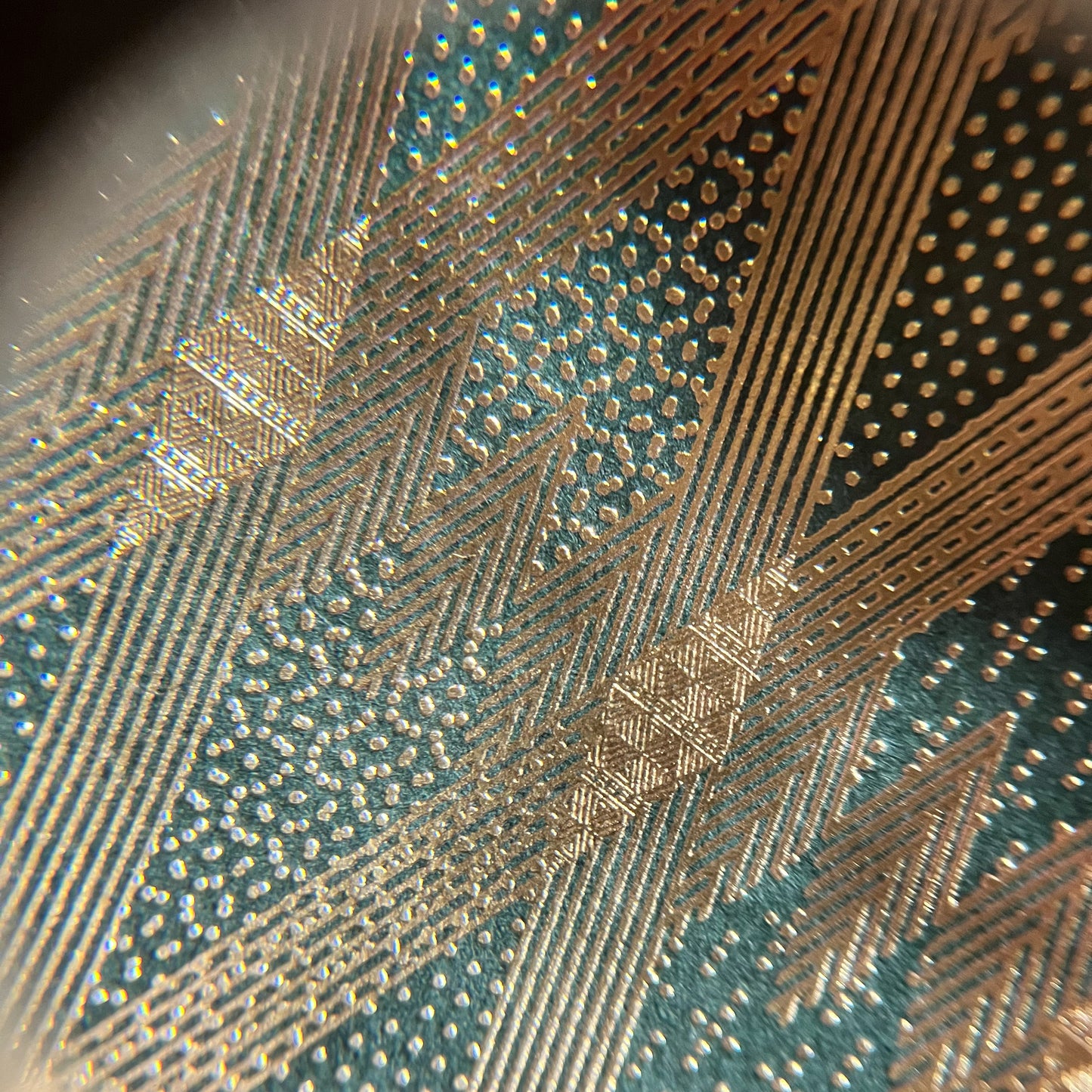 All Is Bright: Green × Gold